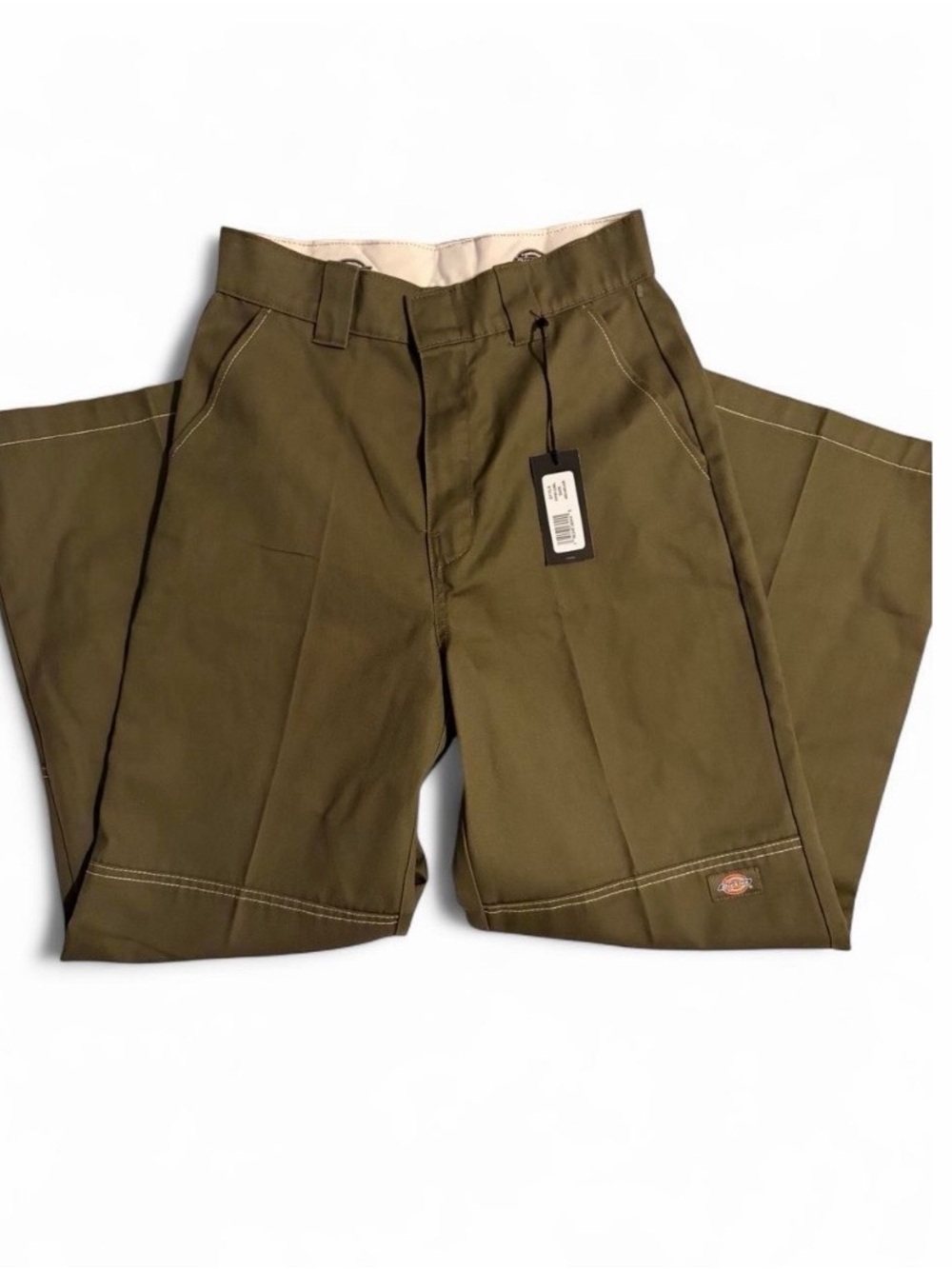 Dickies Olive Green Wide Leg Pants - Picture 4 of 6